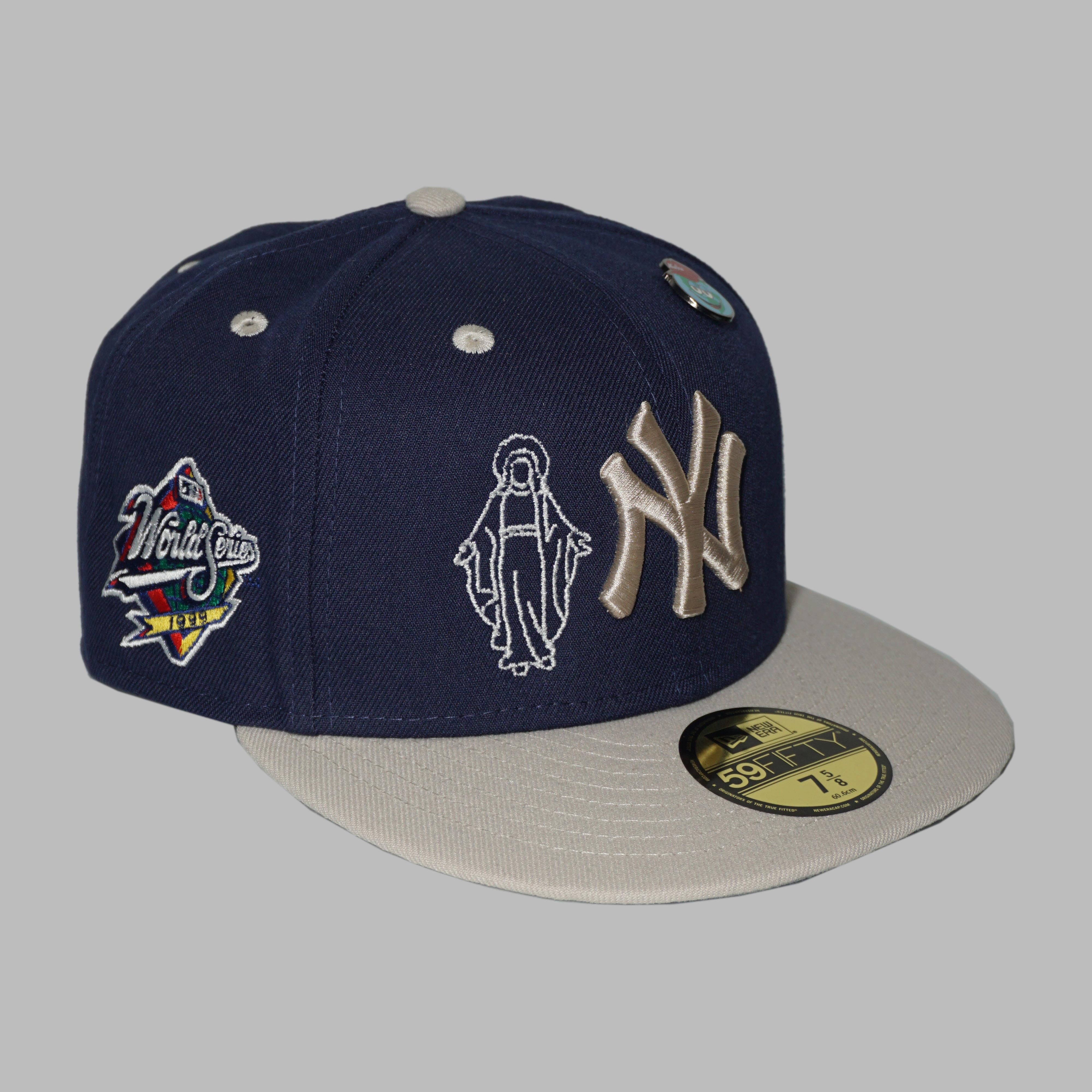 NAVY HOLY FITTED (size 7 5/8)