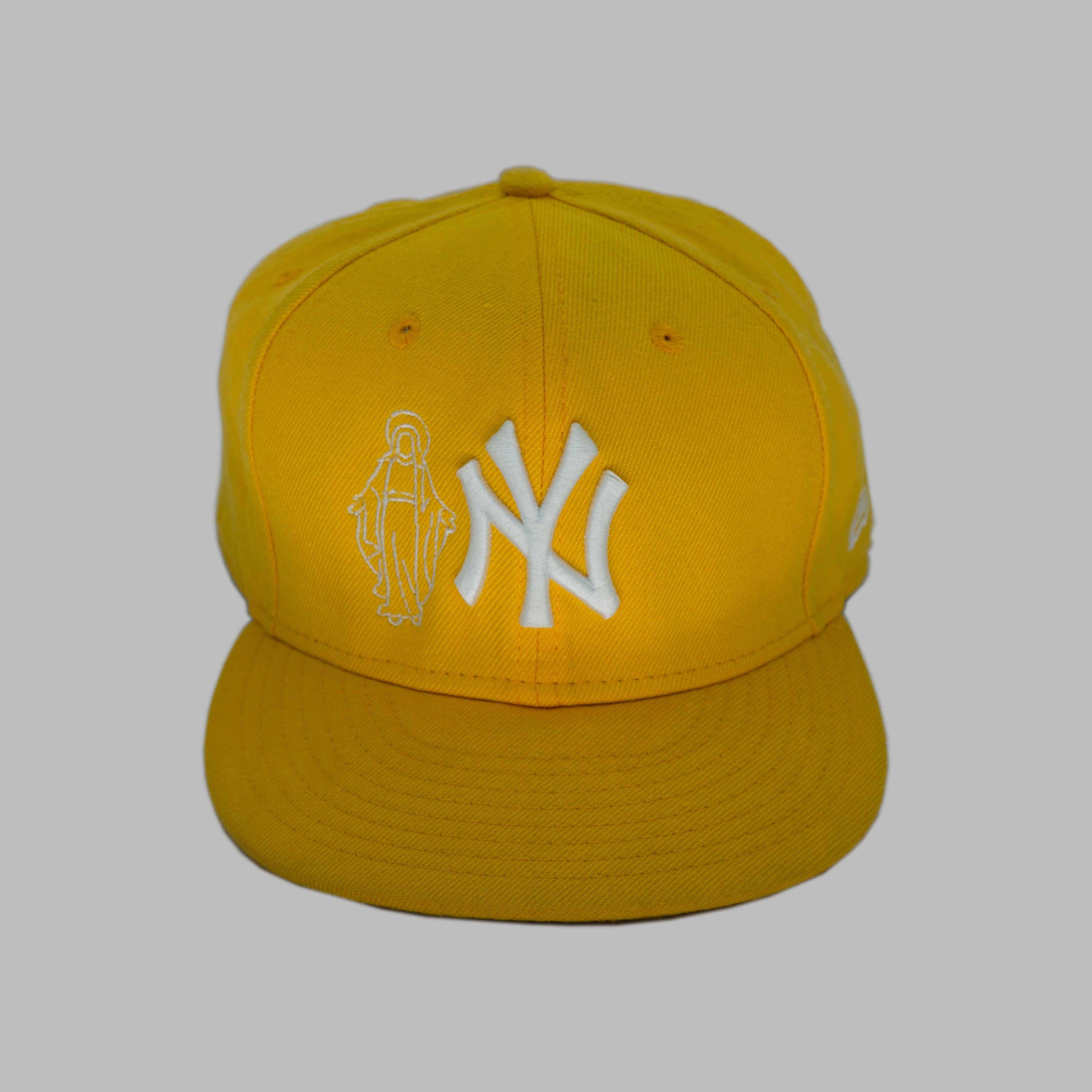 YELLOW HOLY FITTED (size 8)
