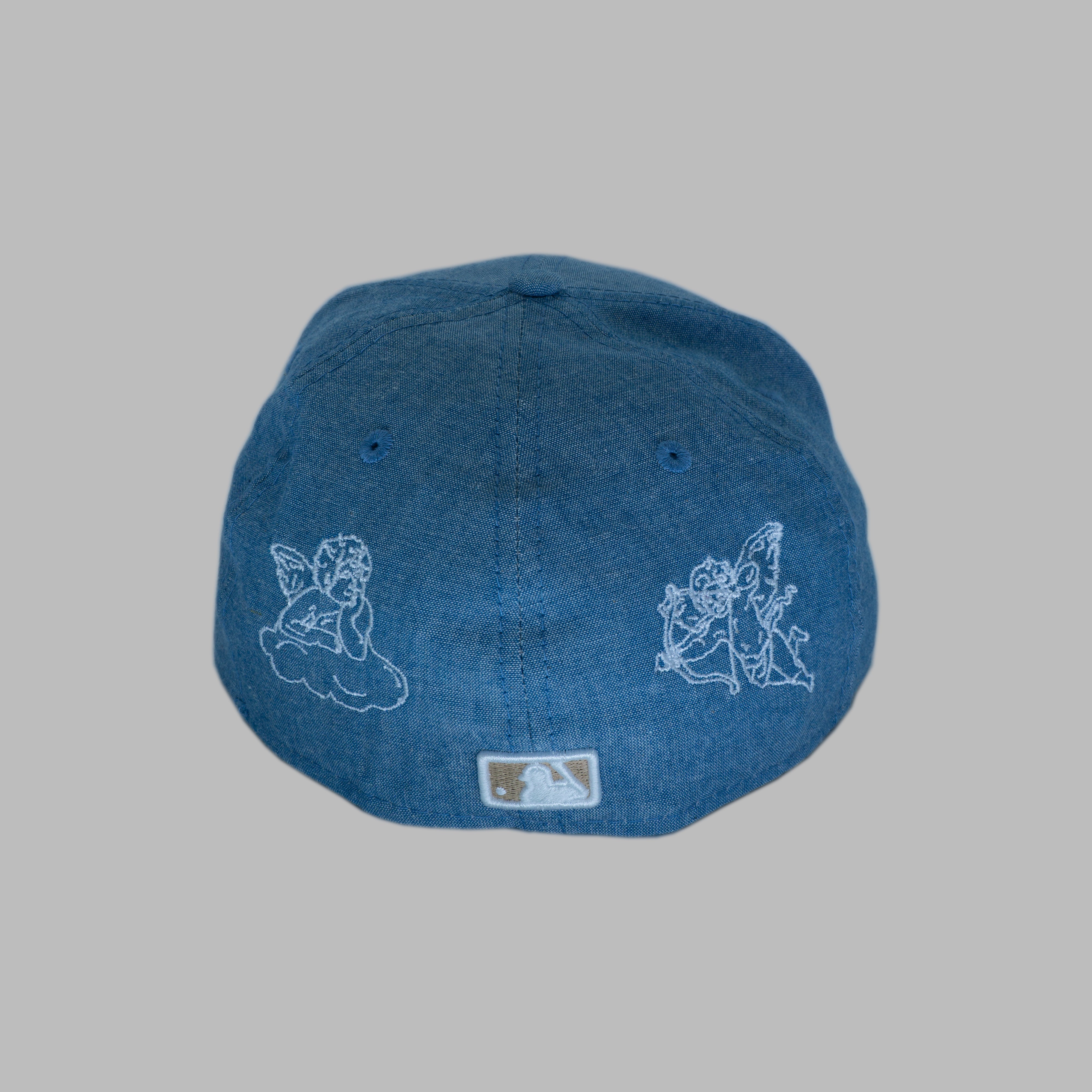 BLUE HOLY FITTED (size 7 1/4)